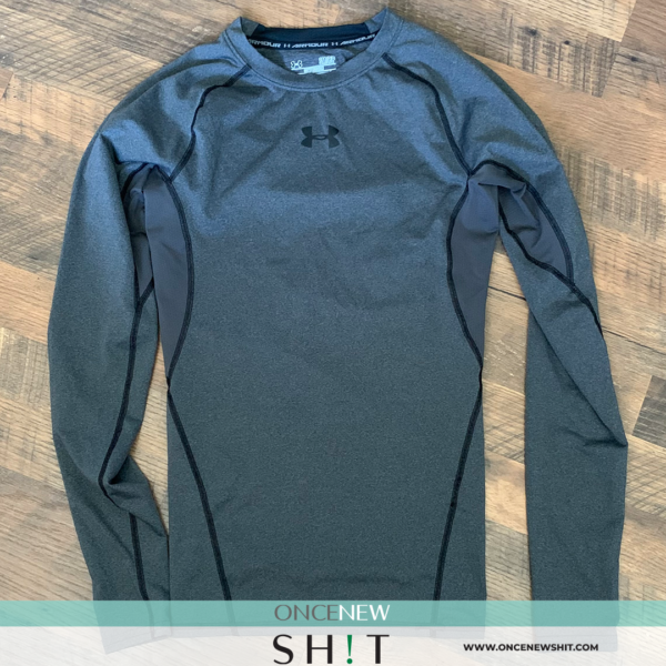 Once New Shit - Men's Under Armour Heatgear Long Sleeve Shirt (size small)