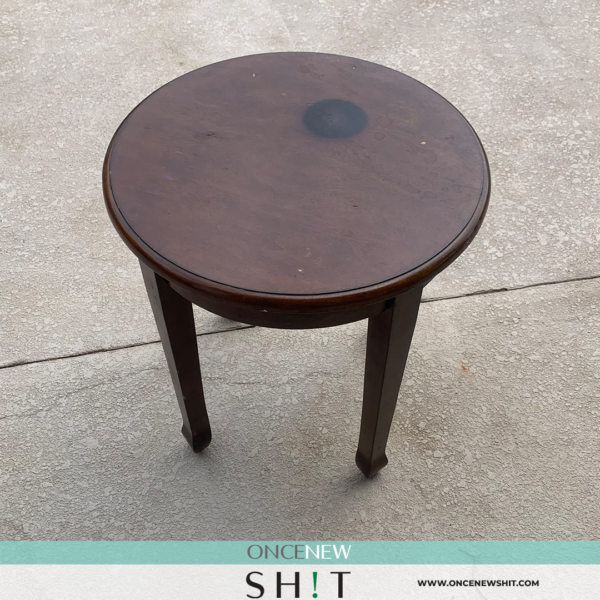Once New Shit - Small Round Side Table