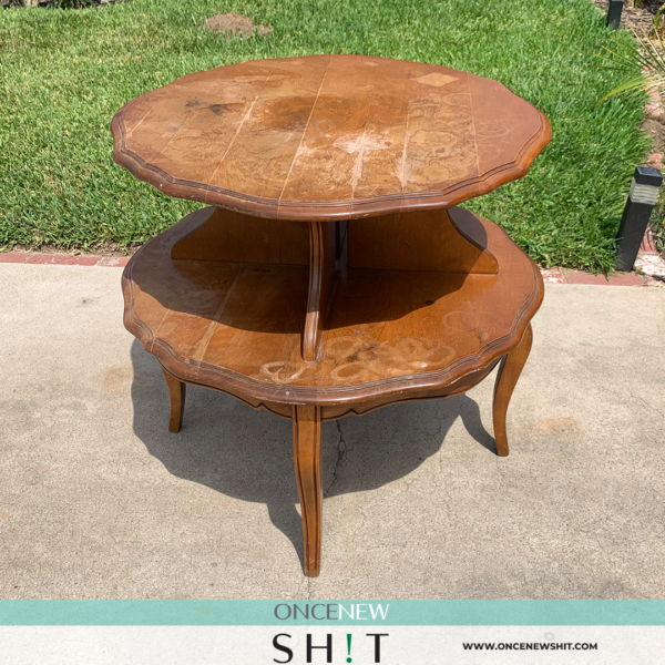 Once New Shit - Solid Maple End Table