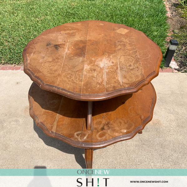 Once New Shit - Solid Maple End Table