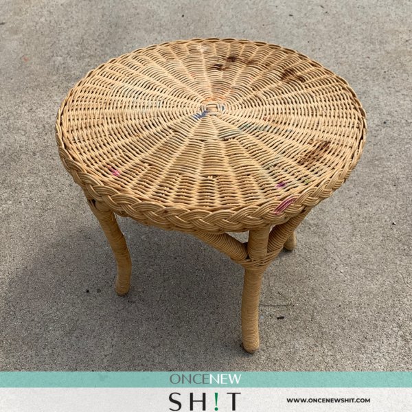 Once New Shit - Wicker Plant Stand