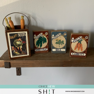 Once New Shit - Country Veggie Home Decor