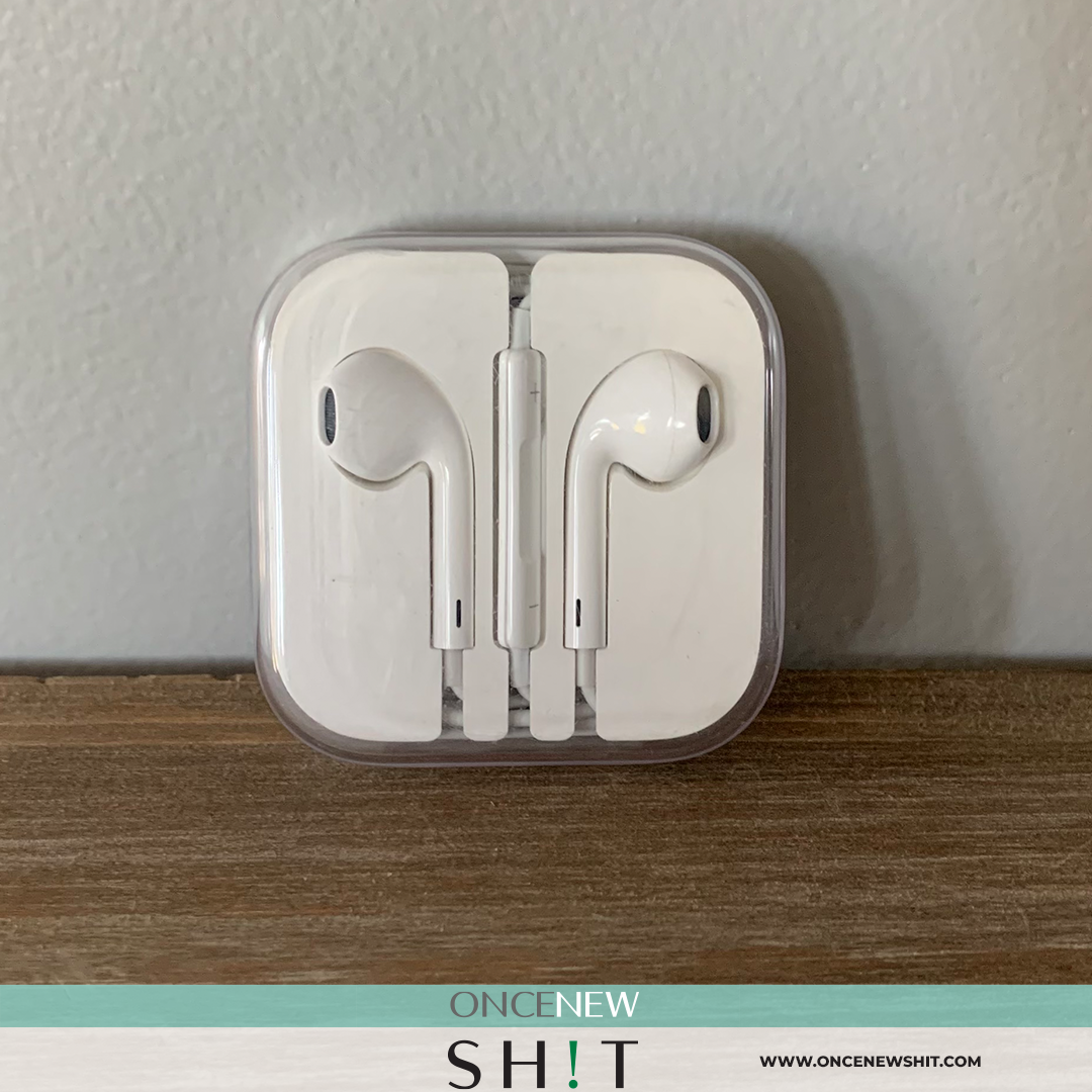 Once New Shit - Apple iPhone Earbuds